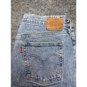 Levi’s 501 S Big E Skinny Women's Jeans 33x28 Premium Button Fly Light Wash